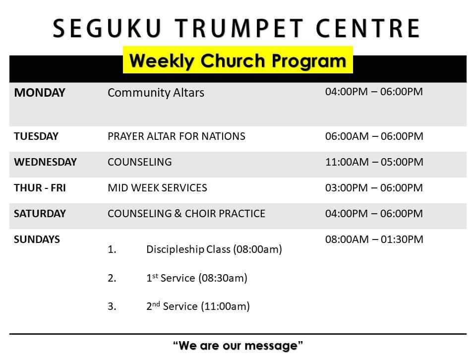 Church Programs Church Programs