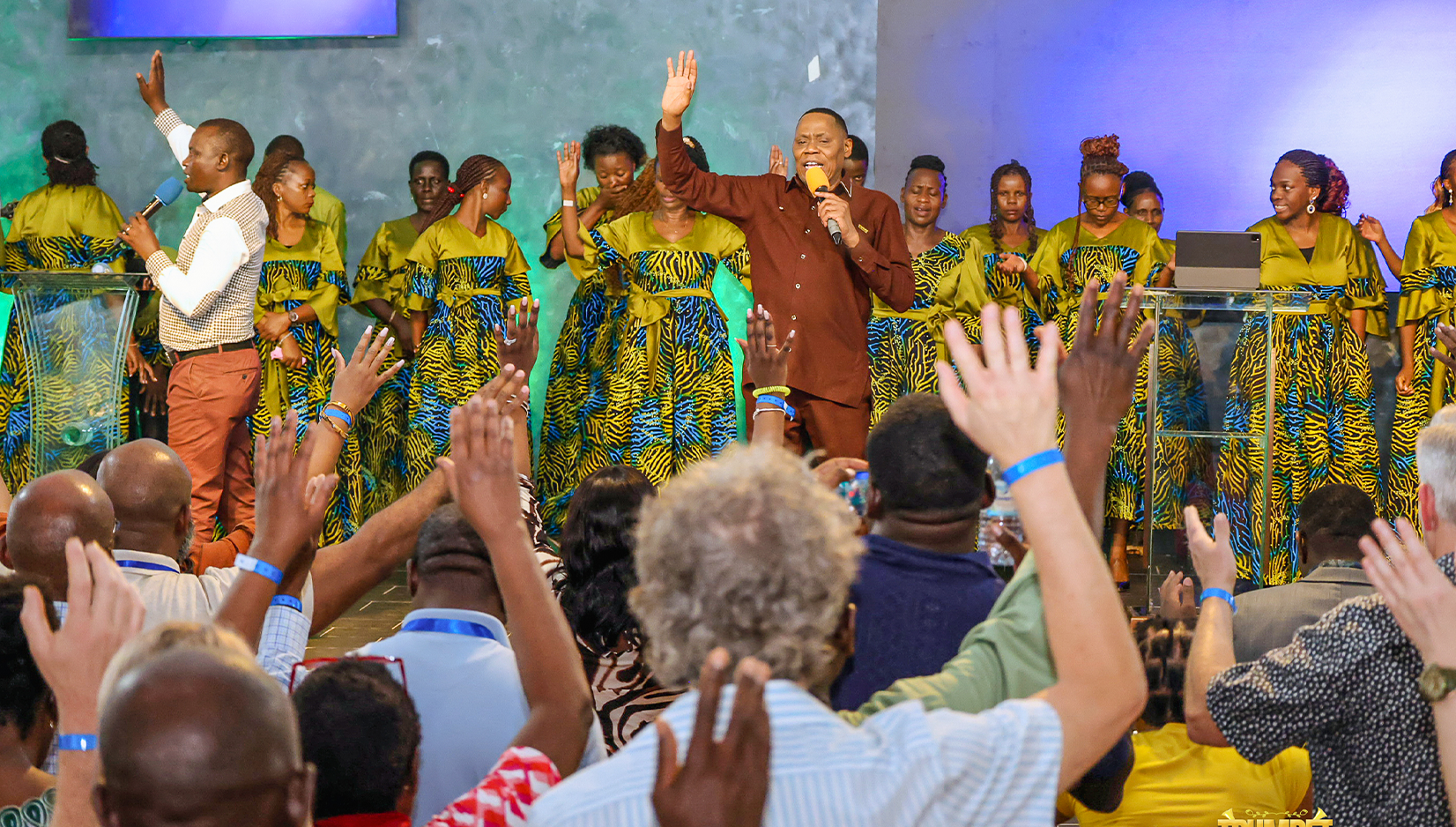 Dr. John W. Mulinde preaching